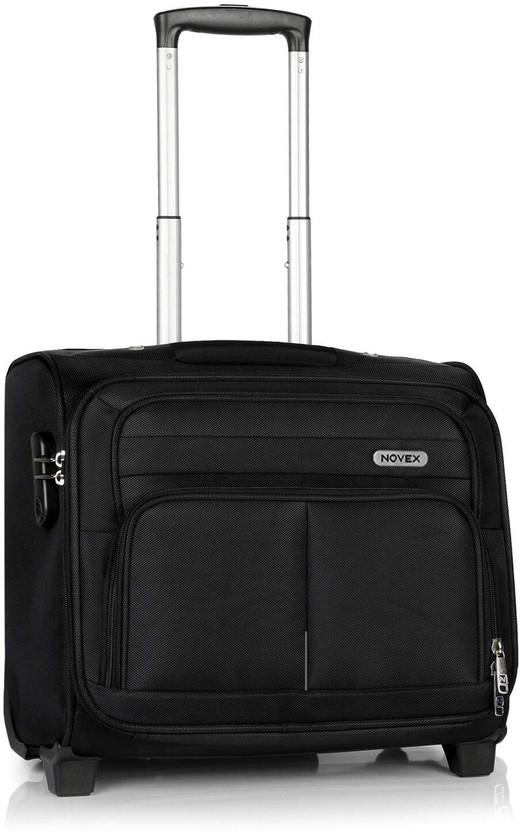 NOVEX 15.6 Laptop Overnighter Cabin Suitcase 2 Wheels - 16 inch