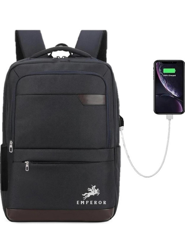 Emperor Multi-purpose backpack With USB charging Port Laptop,office,college,travel bag 32 L Laptop Backpack(Black)