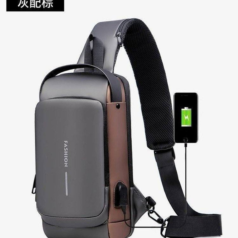 LIFE INDIA Anti-theft Waterproof School Laptop Backpack New Bag for Men Stylish 14 L Backpack(Gold, Grey)