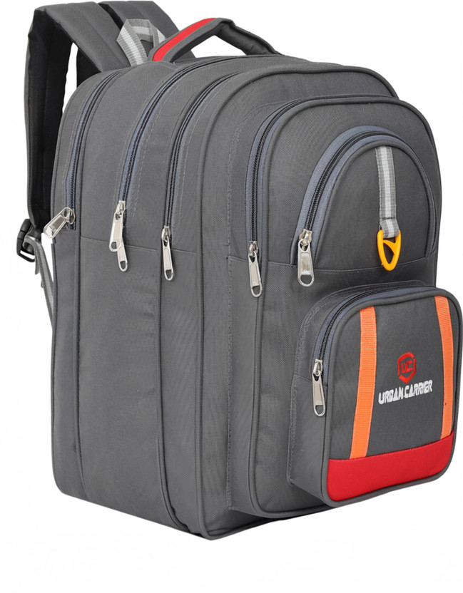 urban carrier Stylish Waterproof School bag 6th to 10th Class 65 L Backpack(Grey)