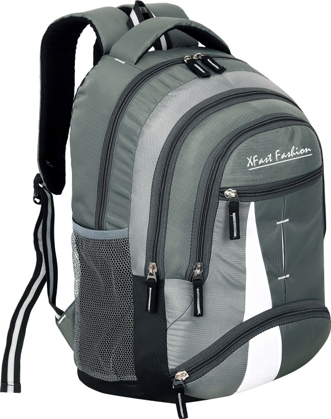Xfast fashion spacy unisex backpack fits upto 16 Inches/college bag/school bag 30 L Laptop Backpack(Grey)
