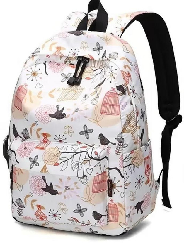 Alina New Design Stylish Girls Bag School Bag 25 L Backpack(Multicolor)