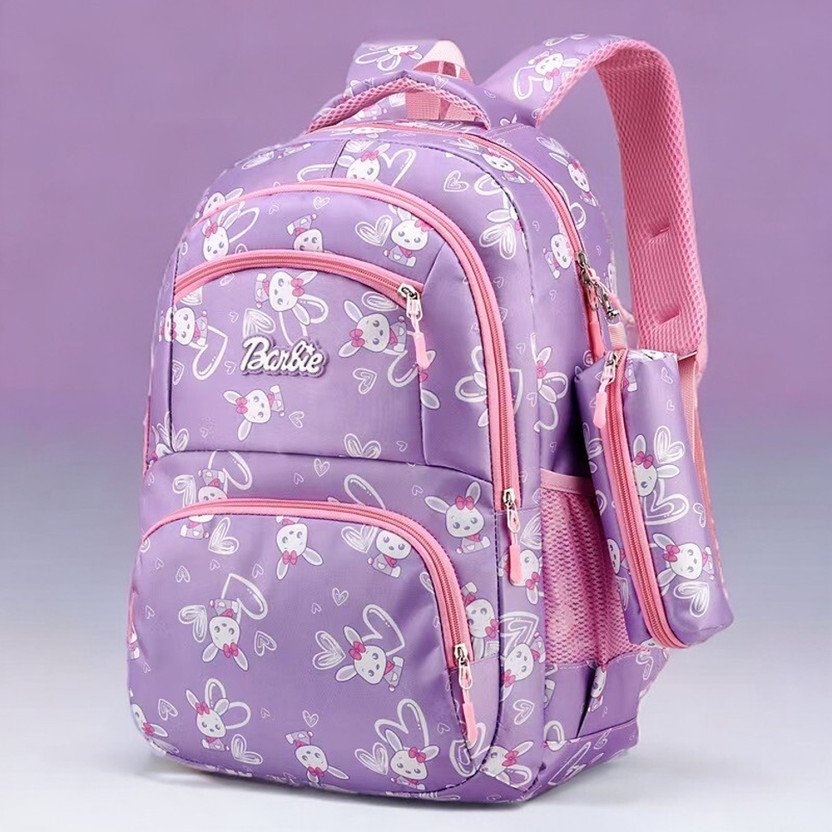 AM Creation 35L Trendy Water Resistant Laptop Backpack Bag with Pouch for Girls & Women 35 L Laptop Backpack(Purple)
