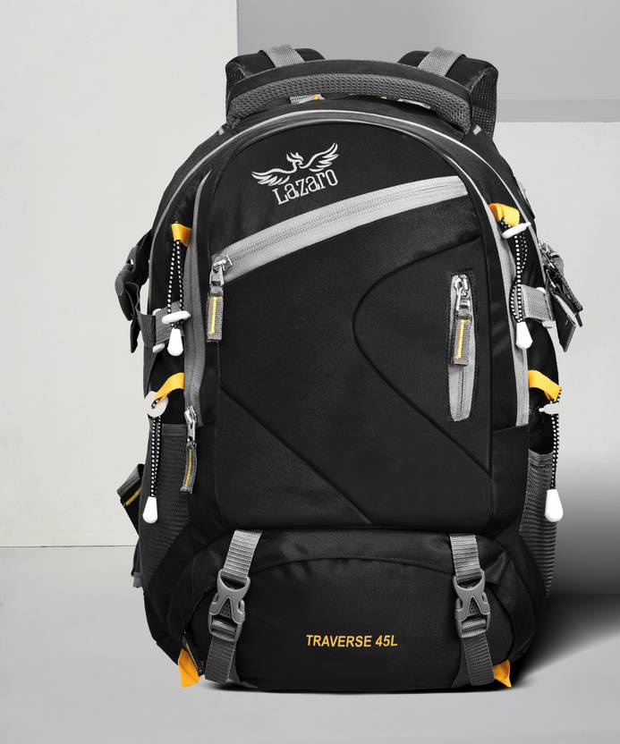 3SIX5 Heavy Duty Traverse Collection Unisex Travel 45 L Laptop Backpack