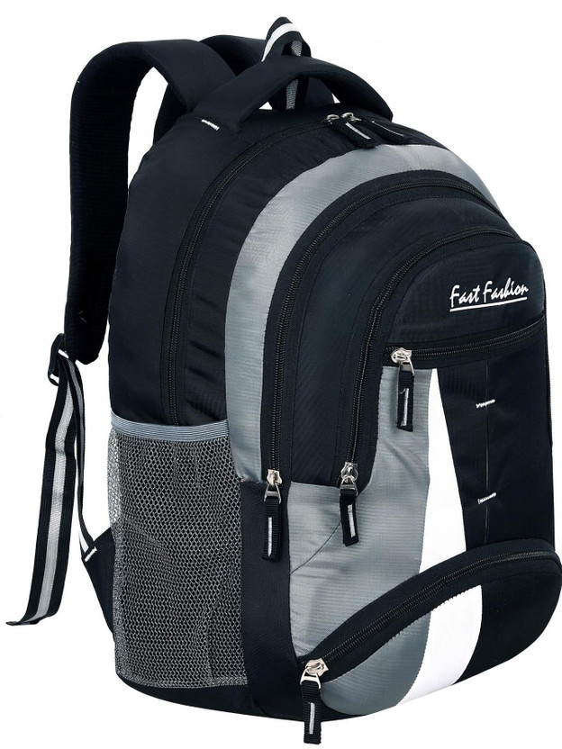Xfast fashion 35 L BACKPACK FOR MEN AND WOMEN FOR OFFICE / SCHOOL / LAPTOP / TRAVEL Waterproof School Bag(Black, 35 L)