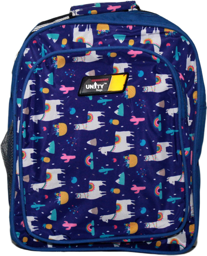 Unity Bags Kids School Backpack for Nursery & Pre-Primary Cartoon Printed Nursery Bag 22 L Backpack(Blue)