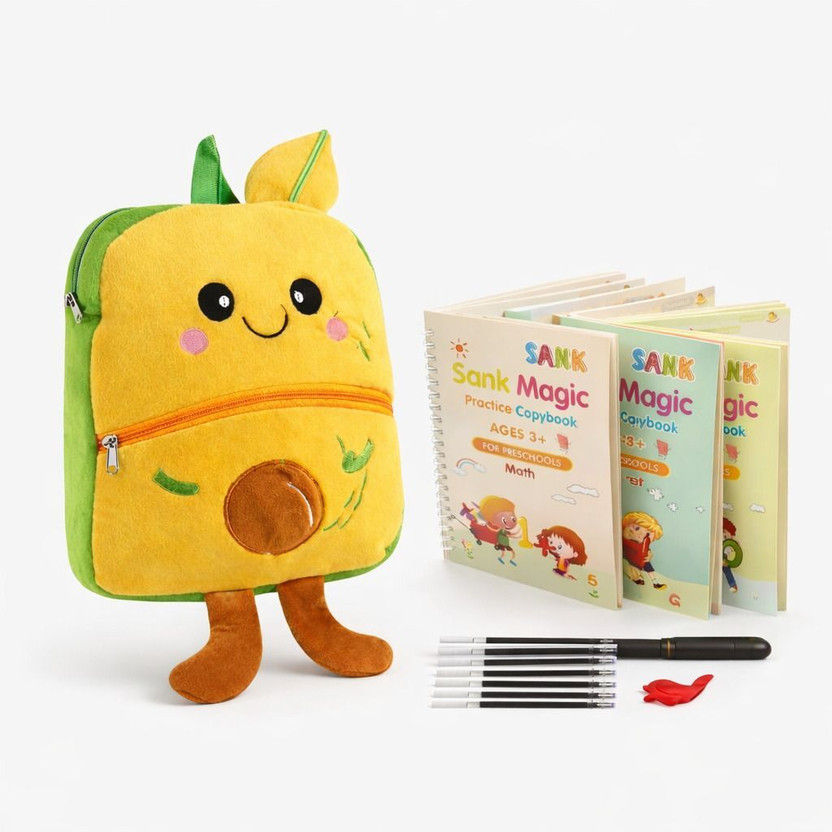 luxiva avacoda combo 5 L Backpack(Yellow)