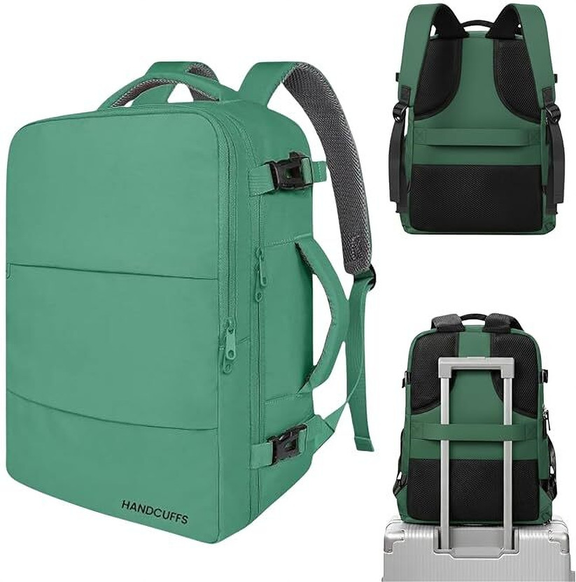Netizen Travel Backpack for Men- Women Water Resistant Cabin Bag with Laptop compartment 8 L Laptop Backpack(Green)