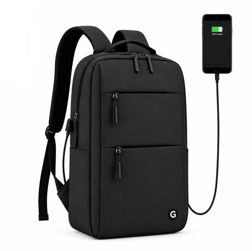Globalhub Globalhub Global Graphite 20L Laptop Backpack 20 L Laptop Backpack(Black) - Flipkart Deal