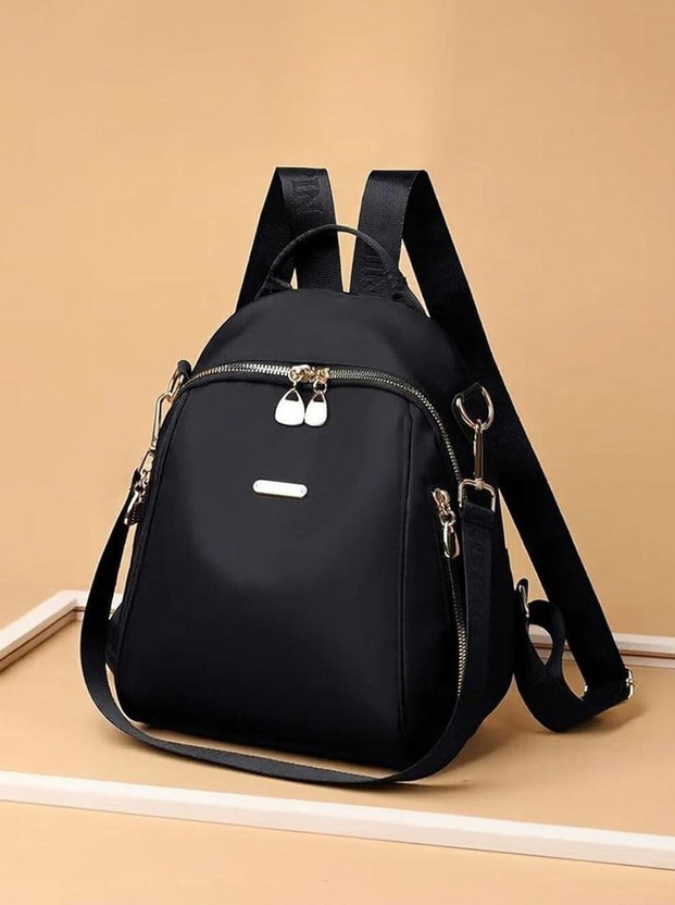 JAISOM Small 10L trending multipurpose backpack for college office school travel etc 10 L Backpack(Black)