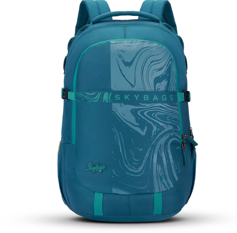 SKYBAGS Vesper with Rain Cover - Teal 40 L Laptop Backpack(Multicolor)