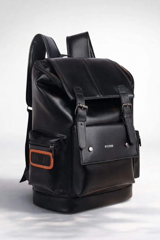 Bcode Bcode Ventro 30L Vegan Leather Anti-Theft 30 L Laptop Backpack(Black) - Flipkart Deal