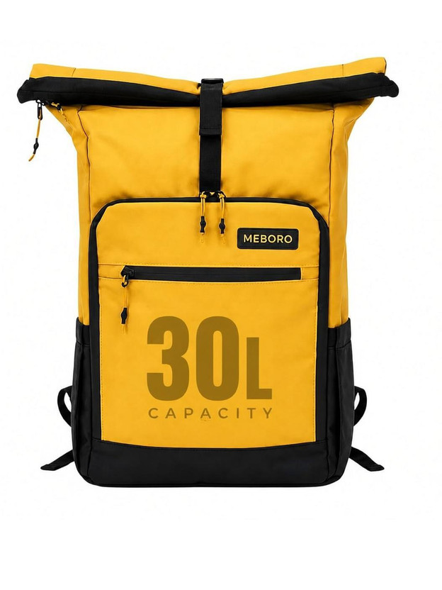 Meboro VOYAGER 30 L Backpack(Yellow, Black)