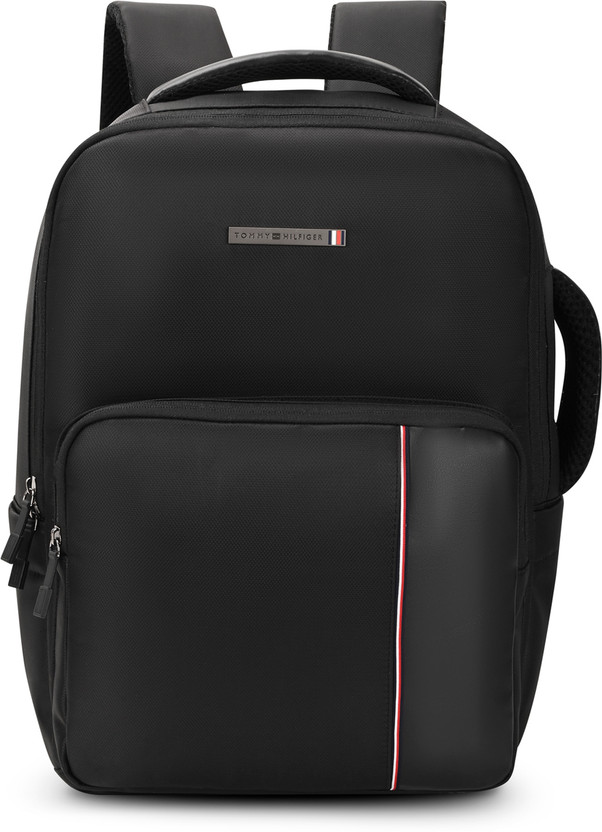 TOMMY HILFIGER ATNA 17.22 L Laptop Backpack(Black)