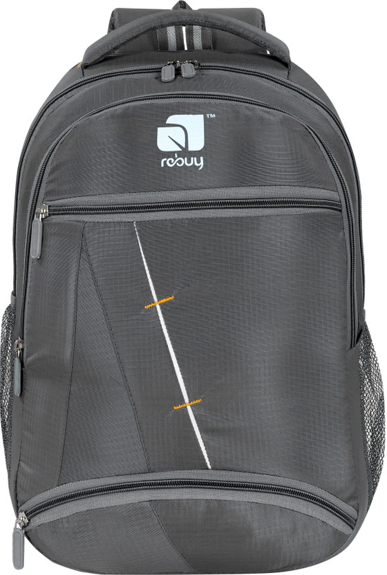 ReBuy Casual Printed Waterproof /Office Bag/School Bag/College Bag/Business Bag 35 L Laptop Backpack(Grey)
