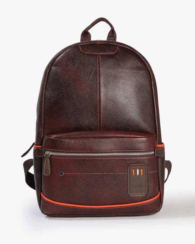 Tortoise Genuine Leather Men's 'Laptop Backpack 4 L Laptop Backpack