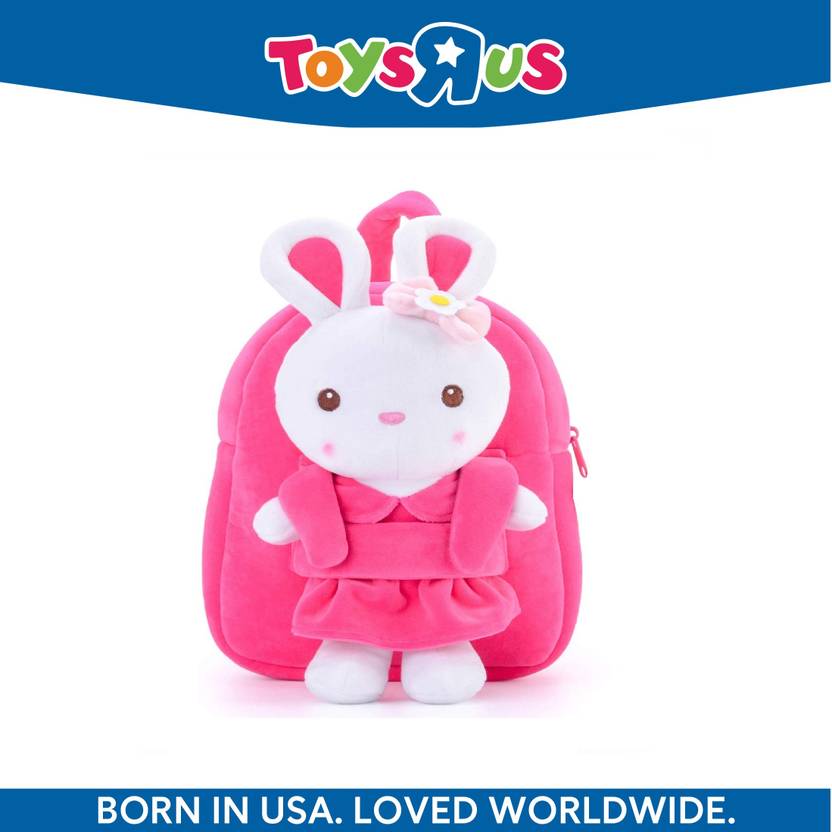 Toys R Us Full Body Pink Rabbit Cartoon School Bag for 2