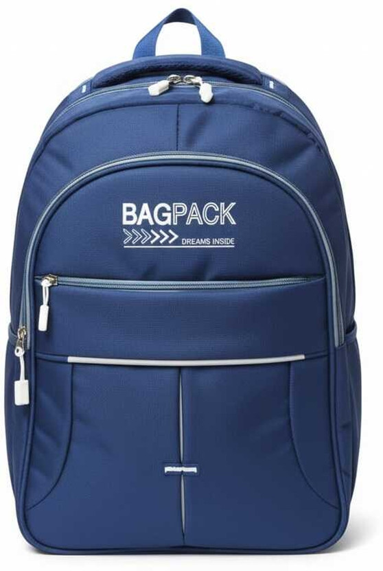 UNIQUE Retail Store Bagpack for Boys & Girls | School, College & Travel Daypack 31L 30×20×45 D.Blue Waterproof School Bag(Dark Blue, 31 L)