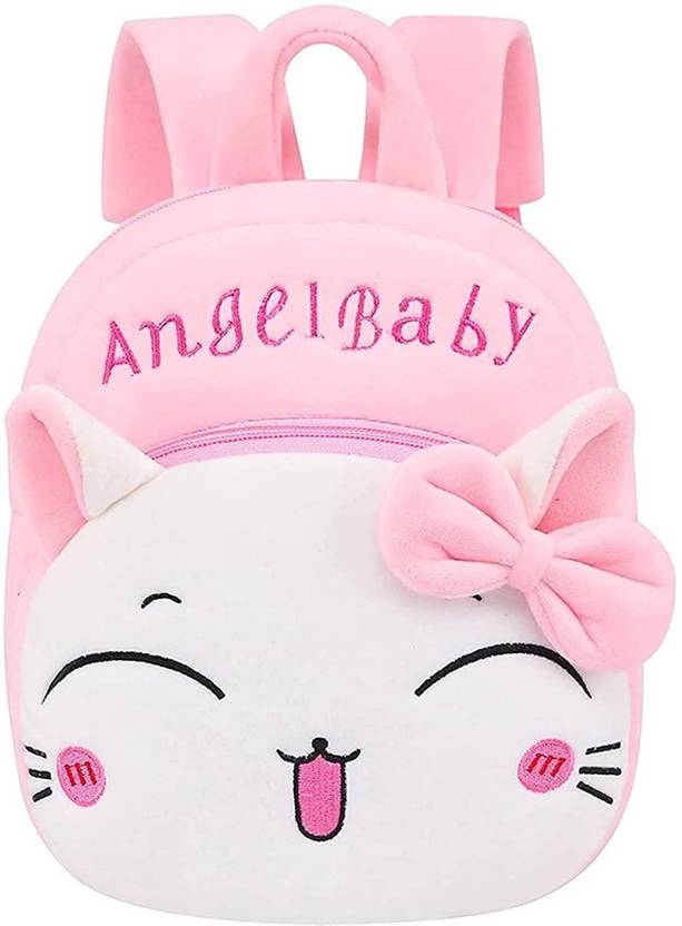 MYBUDDY Angel Baby Kids School Bag Soft Plush Cartoon