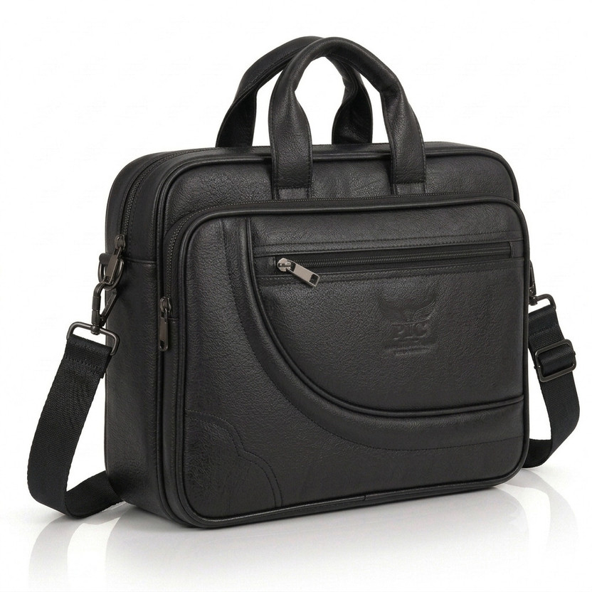Flipkart P I C Laptop Bag Office Bag Waterproof Messenger Bag(Black, 20 L) - Flipkart Deal