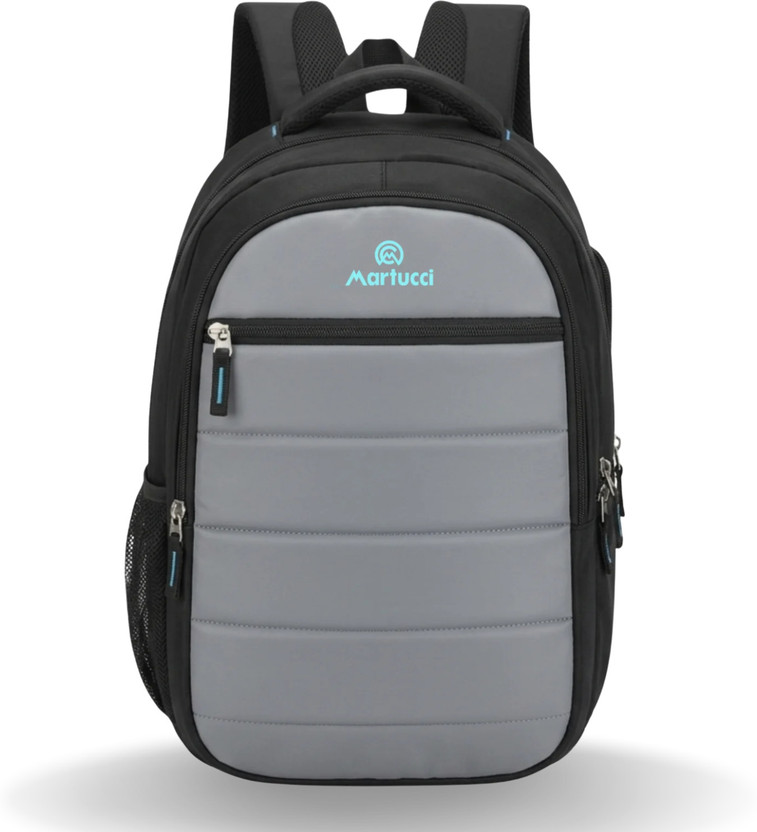Martucci Martucci School Bags for Boys & Girls/Casual Backpack/Coaching Bag (6th Std & Above) Waterproof School Bag(Black, Grey, 35 L) - Flipkart Deal