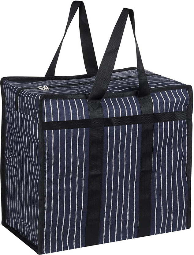 A G Enterprises Carry Bags For Multipurpose And Attractive Reusable Bags ( Pack of 1 / Medium ) Waterproof Multipurpose Bag(Black, 150 L)