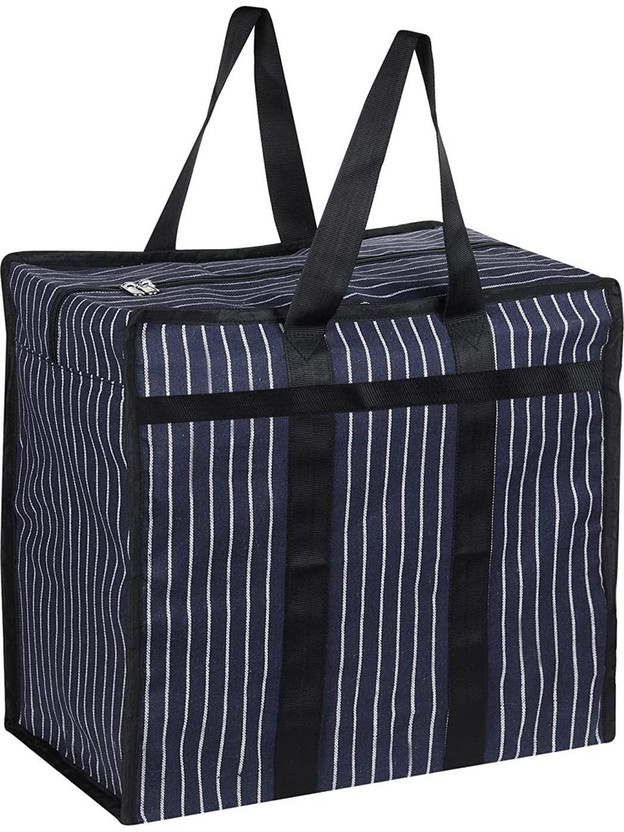 A G Enterprises Carry Bags For Multipurpose And Attractive Reusable Bags ( Pack of 1 / Medium ) Waterproof Multipurpose Bag(Black, 150 L)