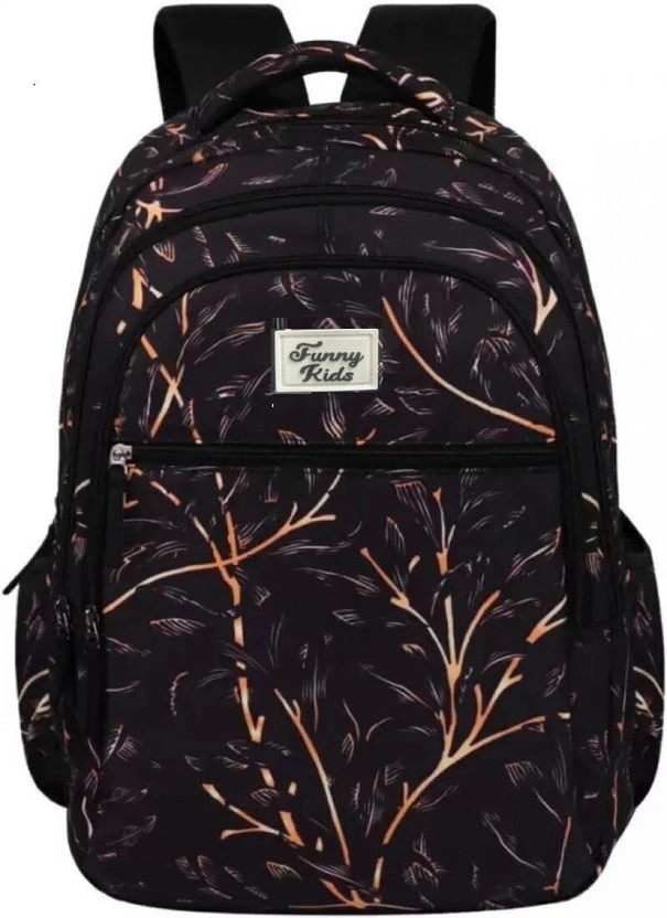 Dejan Bag for Girls, Boys, Kids, Gen Unisex Bag, Laptop Backpack, Daypack Bag Waterproof School Bag(Black, 34 L)