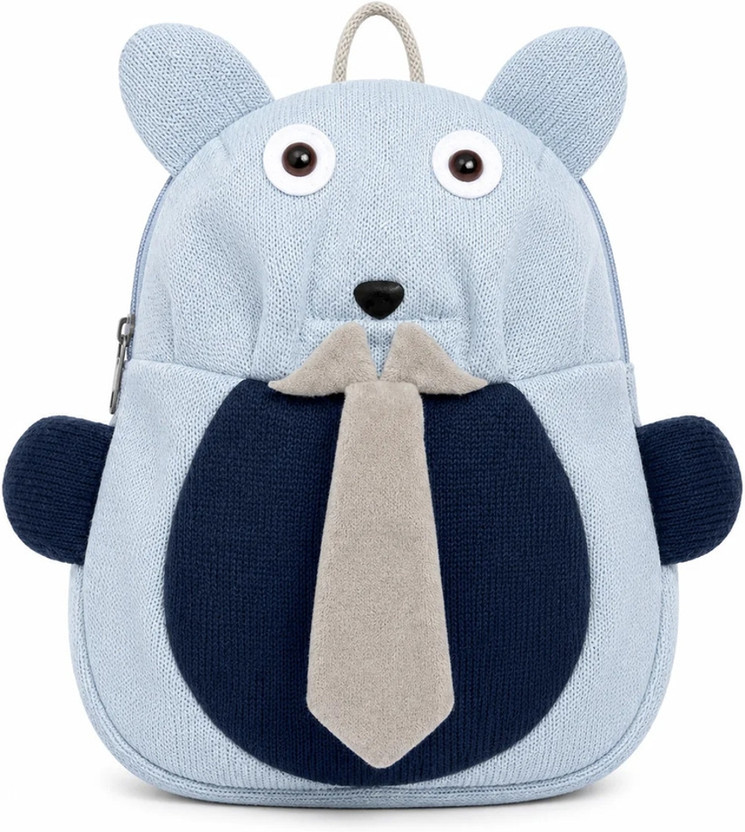Wakers Wakers Theo Gentlepaw Bear Backpack Backpack(Blue, 37 L) - Flipkart Deal