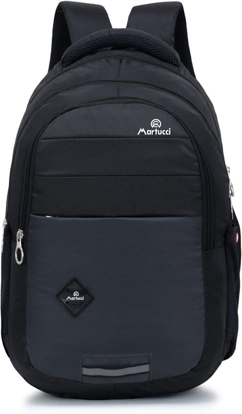 Martucci H F Laptop Waterproof School Bag(Black, 35 L)