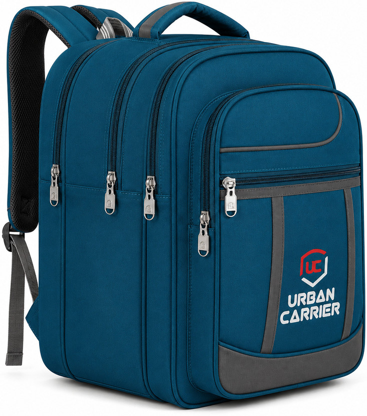 urban carrier For School Bag for Boys & Girls of Class 5th - 10th Waterproof School Bag(Light Blue, 55 L)