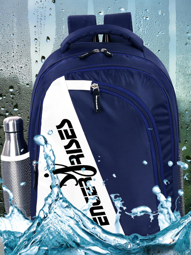 SJ Enterprises stylish Backpack Boys Girls/Office /College/Travel Waterproof School Bag Waterproof School Bag(Blue, 35 L)