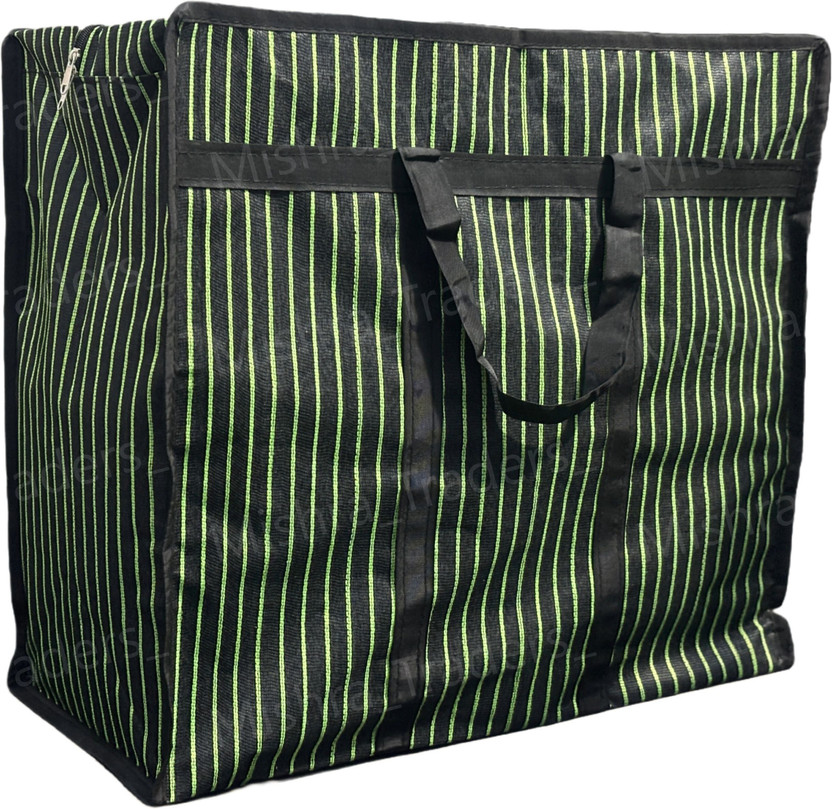 MISHRA TRADERS Shopping Bag,jumbo bag,Thela,canvas bag,grocery bag,travel bag Waterproof Multipurpose Bag(Green, 90 L)