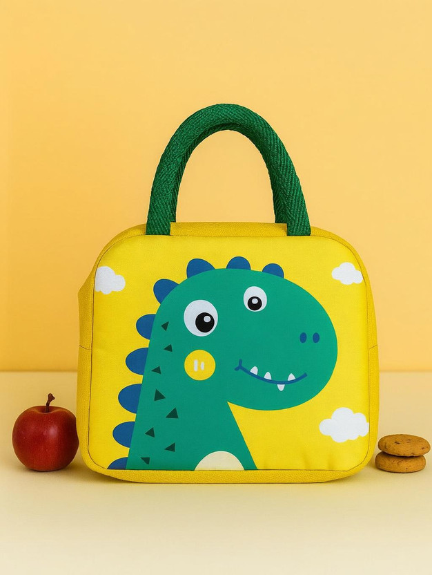 ProTech Services Hot & Cold Insulated Tiffin Bag for Office School Kids, Boys & Girls Waterproof Lunch Bag(Yellow, 5 L)
