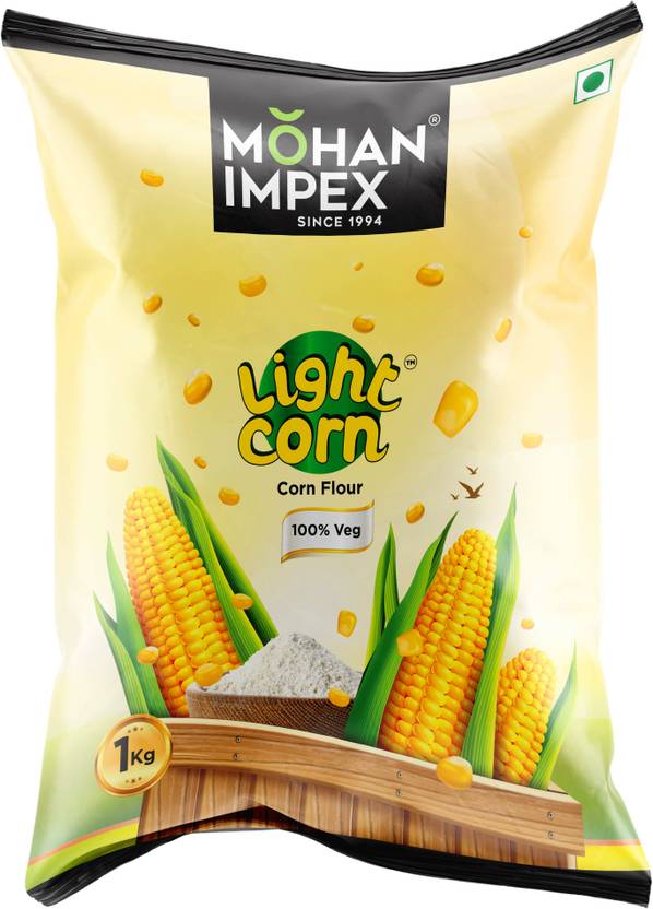 Mohan Impex 1 KG Corn Corn Flour Powder Price in India Buy Mohan