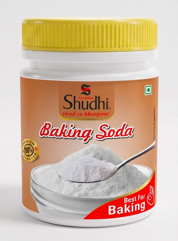 Archita Shudhi Baking Soda | Food Grade Baking Ingredient for Cooking & Baking Baking Soda Powder(50 g)
