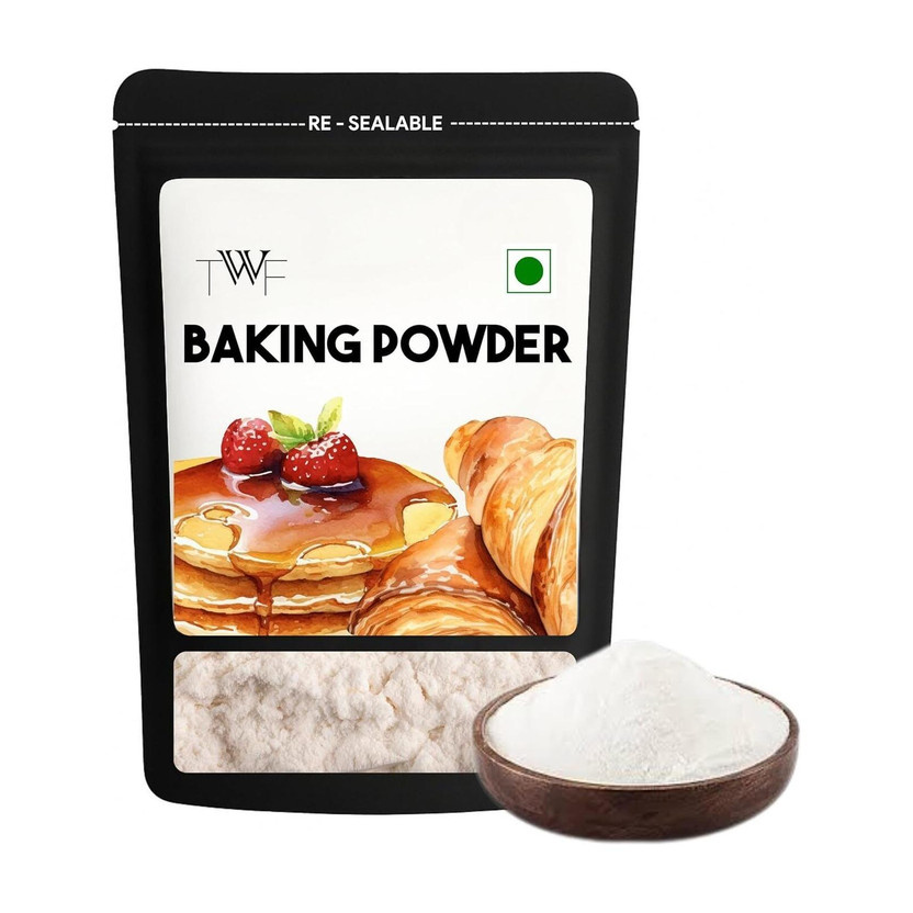 TWF TWF Baking Powder | 100% Aluminium-Free | Double-Acting Leavening Agent Baking Powder(200 g) - Flipkart Deal