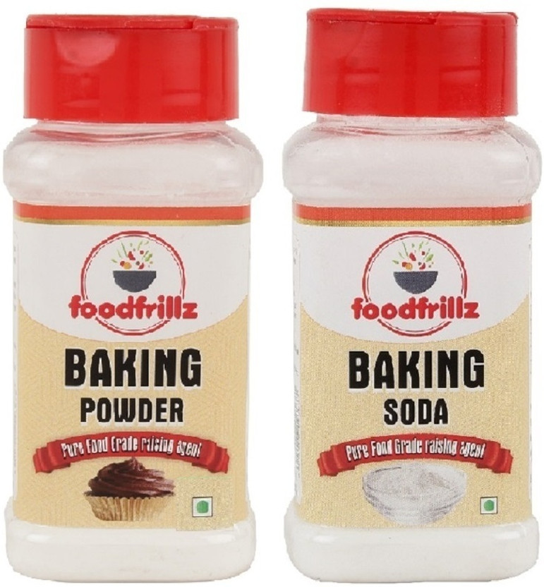 foodfrillz Baking Powder & Baking Soda Combo Pack Baking Powder(2 x 115 g)