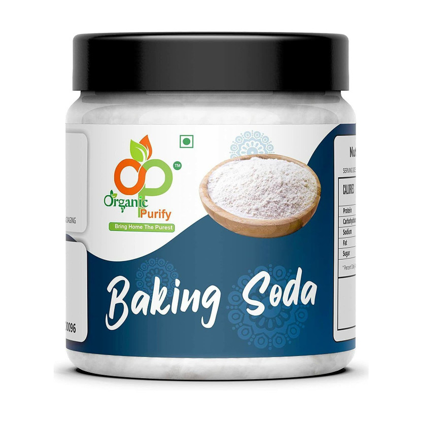 Organic Organic Purify Perfect for Cooking, Cleaning Baking Soda Powder(400 g) - Flipkart Deal