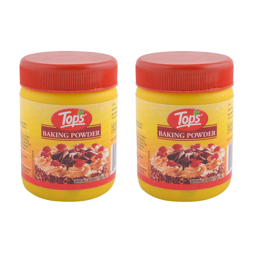 Tops BAKING POWDER 200GRAMS (100GX2) Baking Powder(2 x 100 g)