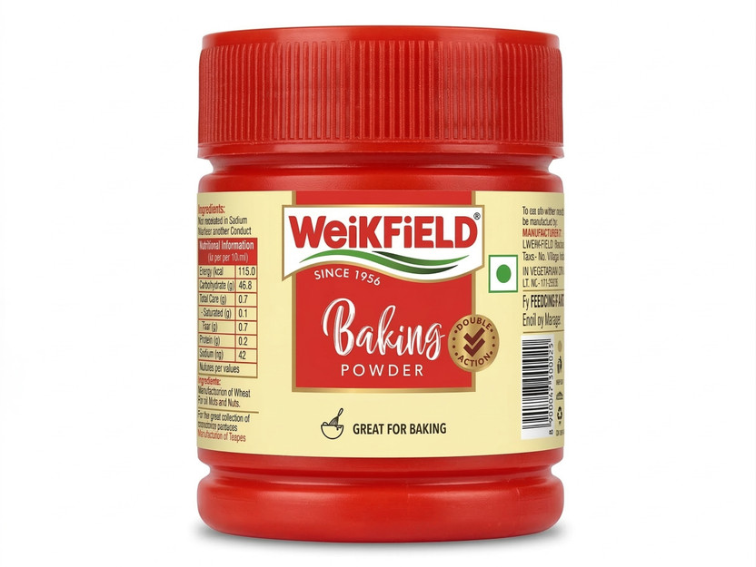 WeiKFiELD Baking Powder|100% Double Action|Fluppy Cakes, Cookies Baking Powder(100 g)