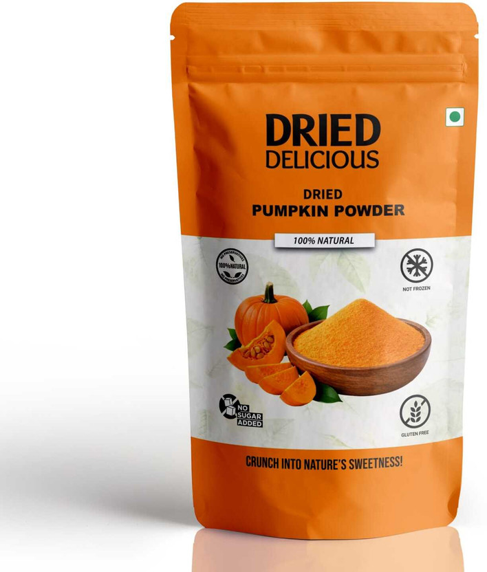 dried delicious Dried Delicious 100% Natural Dried Pumpkin Powder - Gluten-Free & No Added Sugar Agar Agar Powder(200 g)