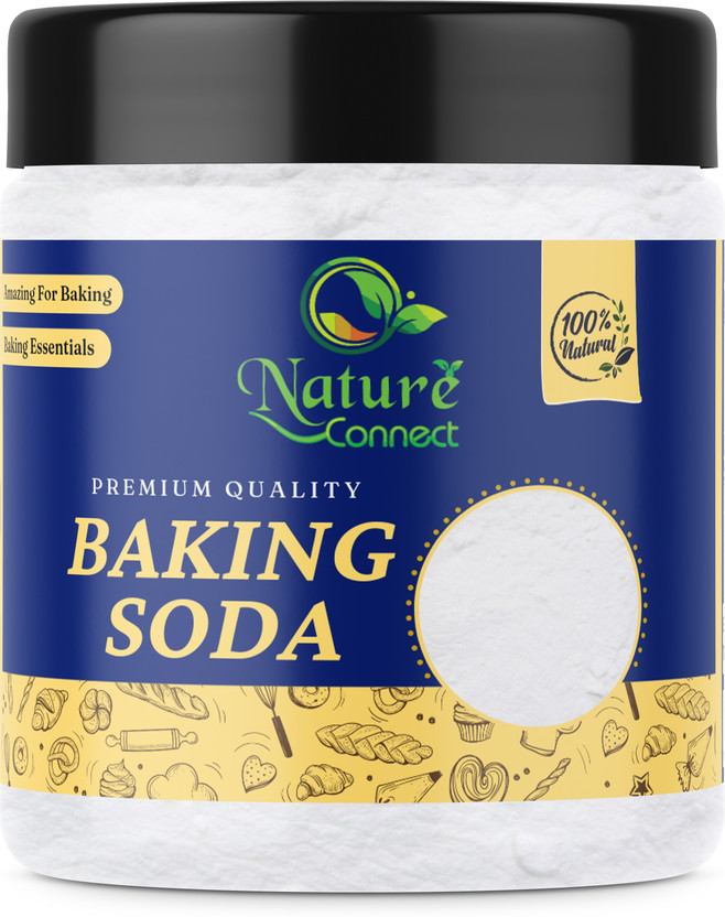 NATURE CONNECT Cleaning ,Cooking ,Eating | Jar Pack Baking Soda Powder(400 g)