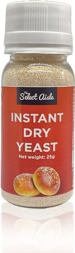 The Select Aisle Instant Dry Yeast 25g [Leavening agent/Easy to use/ Perfect for breads] Yeast Powder(25 g)