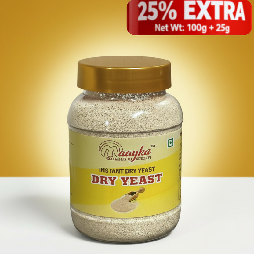 Maayka - Ek Atoot Rishta Maayka Premium Insant Dry Yeast | Big pack 125 g