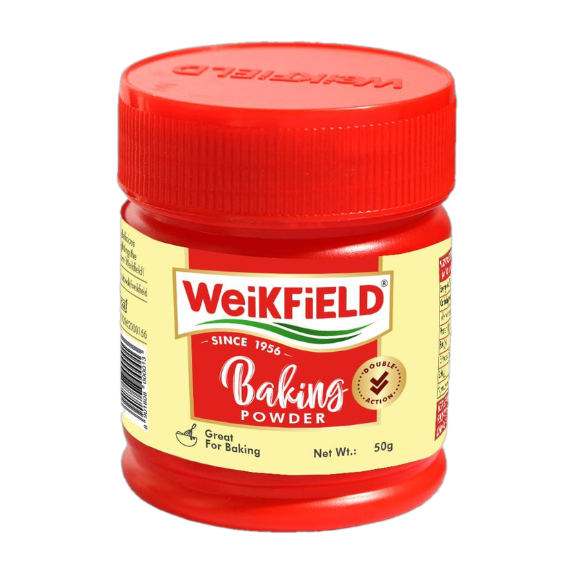 WeiKFiELD Baking Powder|100% Double Action|Fluppy Cakes, Cookies Baking Powder(50 g)
