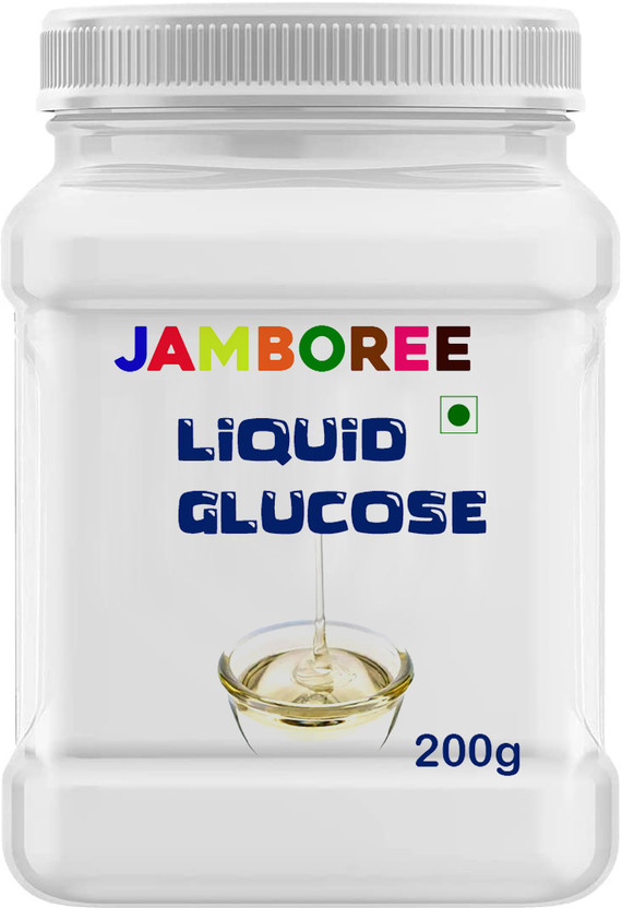 JAMBOREE 200g Liquid Glucose (Syrup) for Making Cake ice Cream & Dessert Liquid Syrups Semi Solid(200 g)