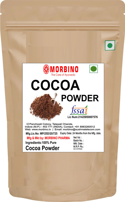 morbino Cocoa Powder | 100% Natural | Unsweetened & No Added Preservatives Cocoa Powder(100 g)