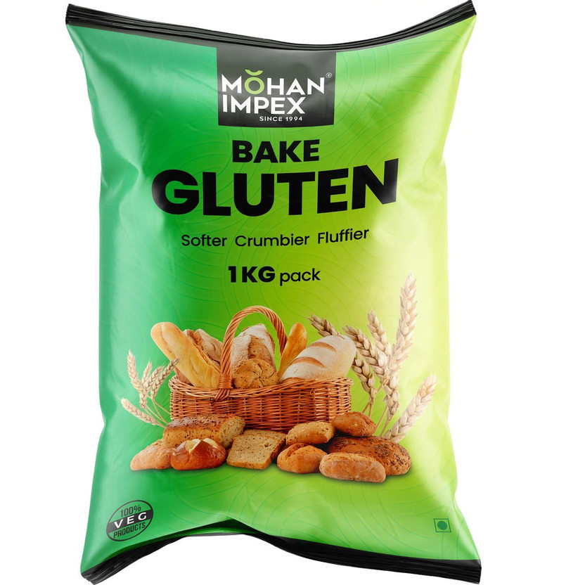 Mohan Impex 1 Kg Improvised Gluten Powder(1 kg)