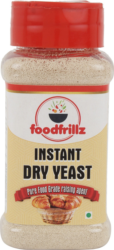foodfrillz INSTANT DRY YEAST single pack 100 gms Yeast Crystals(100 g)